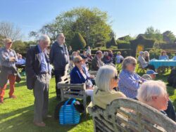 Enjoying music on the terrace Enjoying music on the terrace